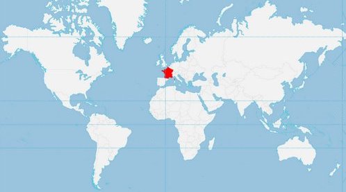 France strategic location in Europe